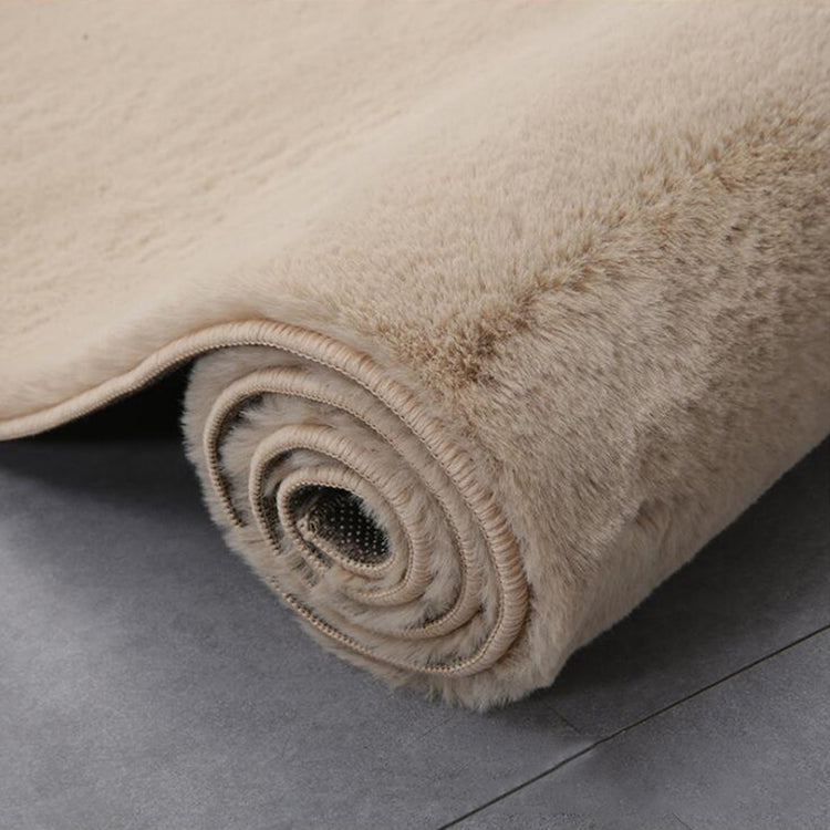 Beautiful Modern Imitation Rabbit Fur Soft Plush Rug Carpet