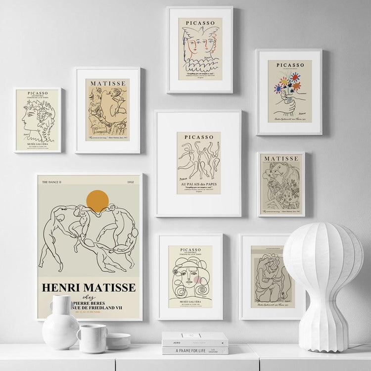 Beautiful Henri Matisse Picasso Abstract Canvas For Wall Decoration